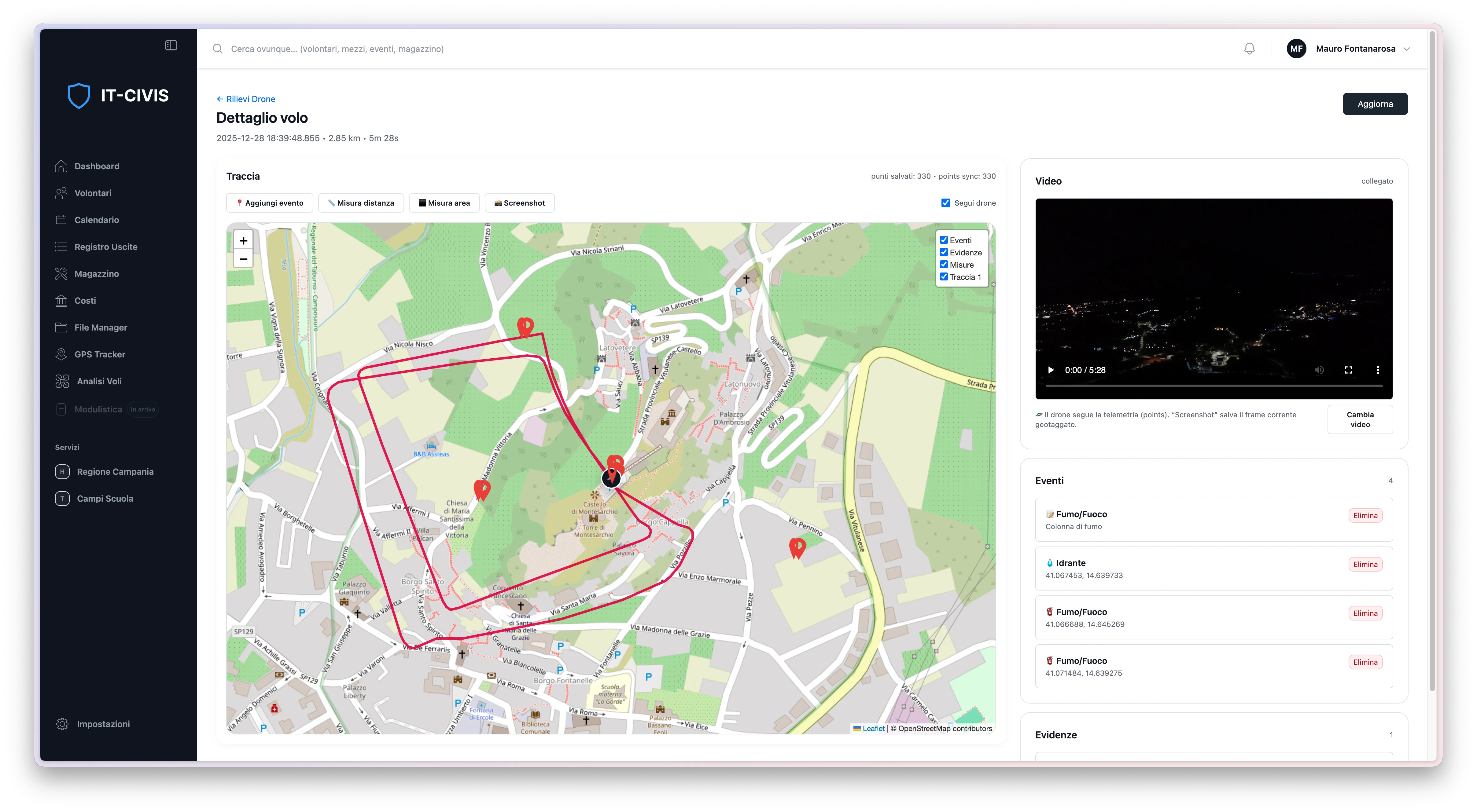 Analisi voli IT-Civis