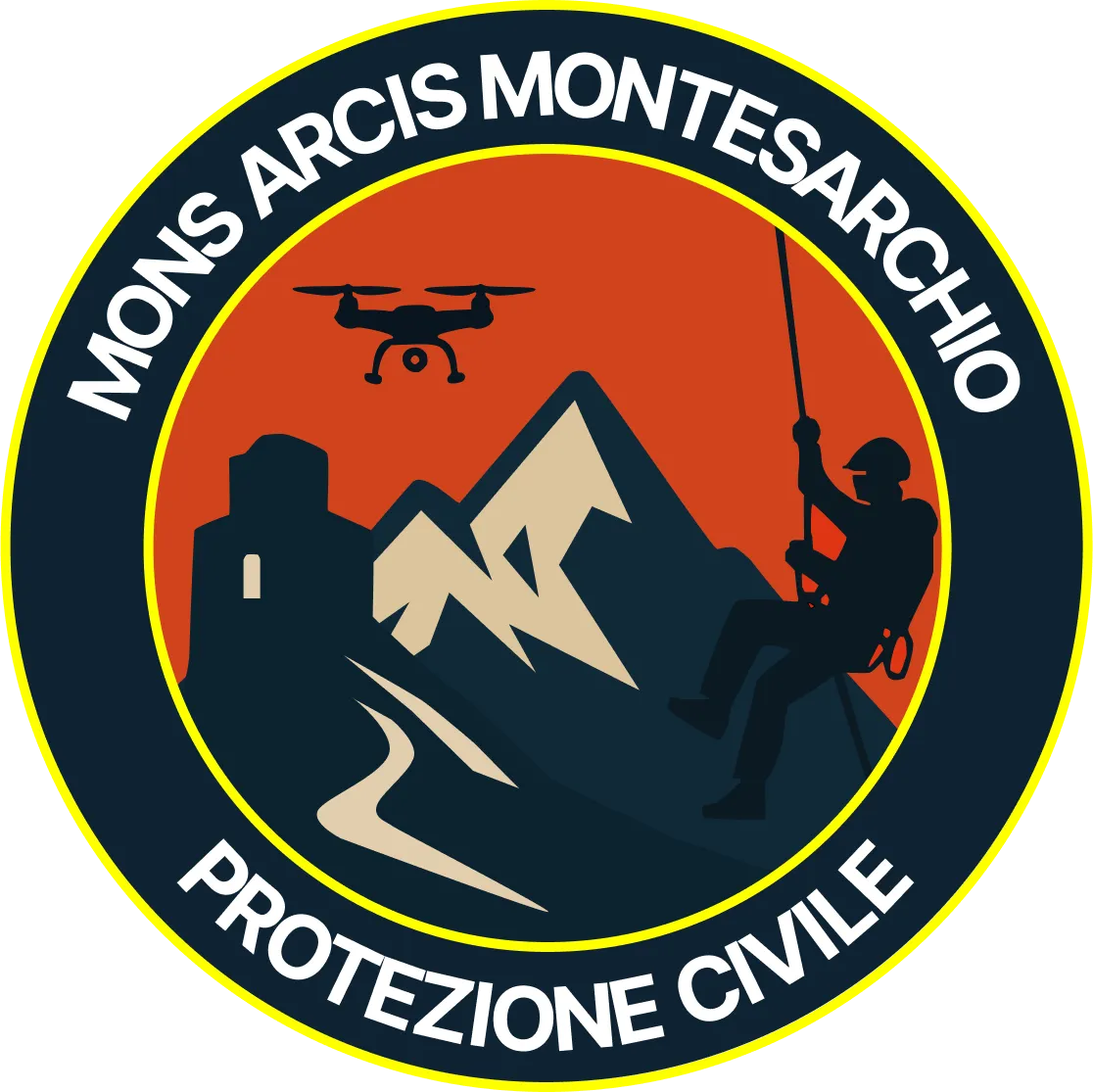 Logo Protezione Civile Mons Arcis Montesarchio